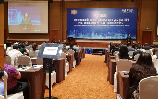 Thu hút nguồn lực hỗ trợ thực hiện các mục tiêu phát triển xanh và bền vững