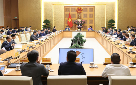 Thủ tướng nhấn mạnh thông điệp quan trọng khi gặp mặt lãnh đạo các ngân hàng