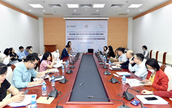 Tọa đàm chia sẻ mô hình cảnh báo sớm