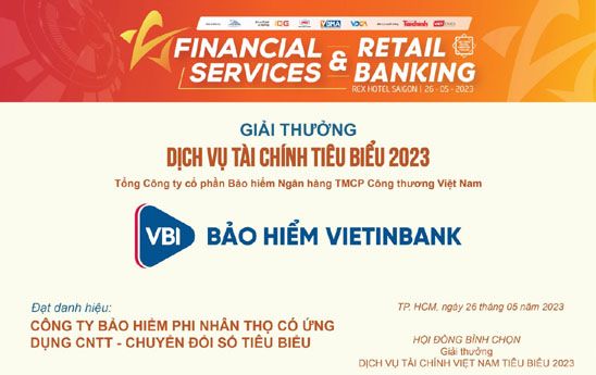 VBI đạt danh hiệu “Công ty bảo hiểm phi nhân thọ có ứng dụng Công nghệ Thông tin - Chuyển đổi số tiêu biểu”