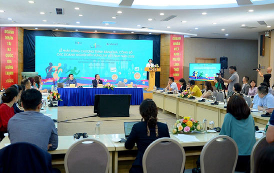 VCCI: Phát động chương trình đánh giá doanh nghiệp bền vững năm 2022