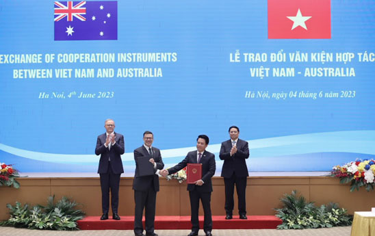 Việt Nam và Australia hợp tác trao đổi thông tin tình báo tài chính liên quan đến rửa tiền và tài trợ khủng bố