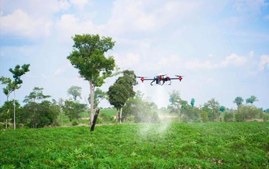 XAG mang đến công nghệ drone tiên tiến cho nông dân Campuchia giúp sản xuất sắn bền vững