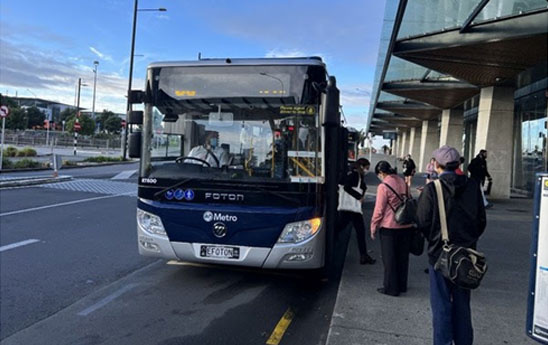 Xe buýt điện Foton bắt đầu hoạt động ở New Zealand