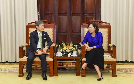 Thống đốc Nguyễn Thị Hồng tiếp và làm việc với Giám đốc Điều hành Ngân hàng SMBC