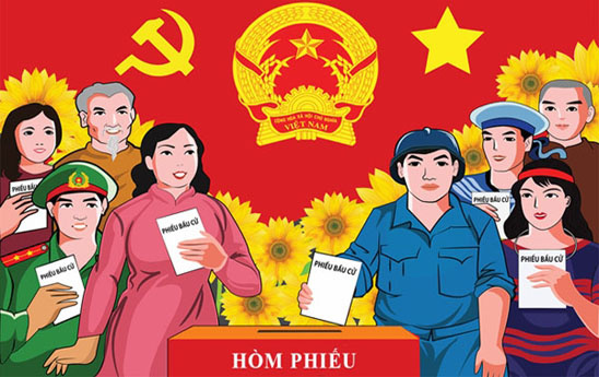 Tích cực tham gia bầu cử, phấn đấu hoàn thành xuất sắc nhiệm vụ 6 tháng đầu năm 2021