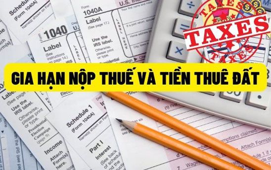 Gia hạn thời hạn nộp thuế và tiền thuê đất trong năm 2022