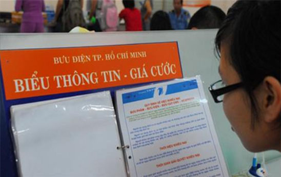 Không niêm yết giá cước dịch vụ bưu chính, phạt đến 10 triệu đồng