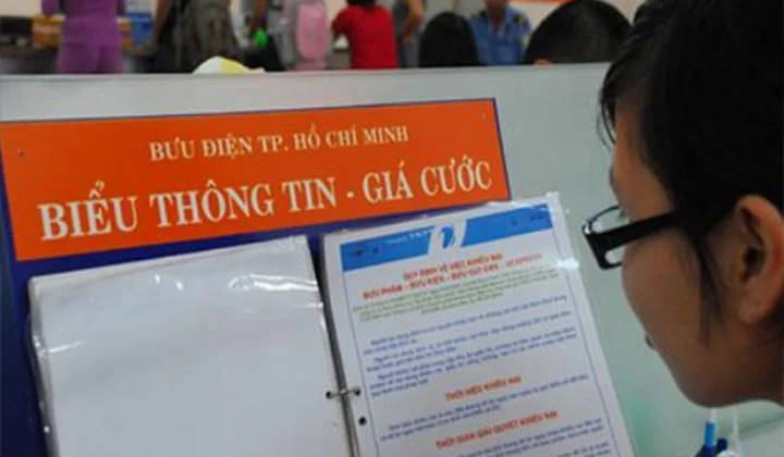 Không niêm yết giá cước dịch vụ bưu chính, phạt đến 10 triệu đồng
