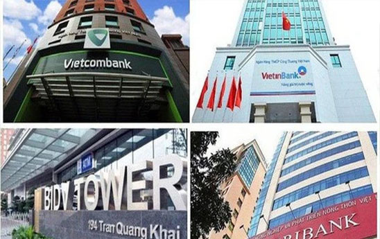 Kế hoạch của Chính phủ đối với Agribank, VietinBank, Vietcombank và BIDV trong giai đoạn 2022-2025