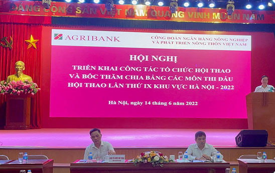Agribank Khu vực Hà Nội sẵn sàng cho Hội thao lần thứ IX