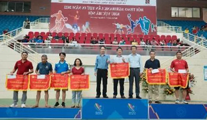 Agribank bế mạc Hội thao khu vực thành phố Hà Nội lần thứ 9