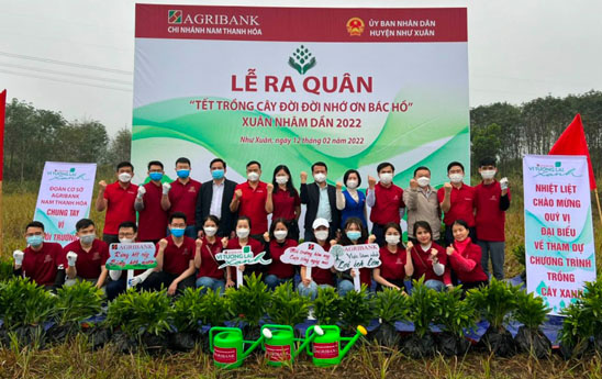 Agribank hướng tới chương trình “Trồng một tỷ cây xanh vì Việt Nam xanh”