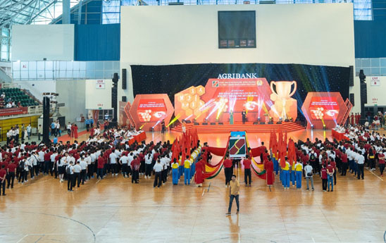 Agribank khai mạc Hội thao khu vực TP. Hồ Chí Minh lần thứ 9 năm 2022