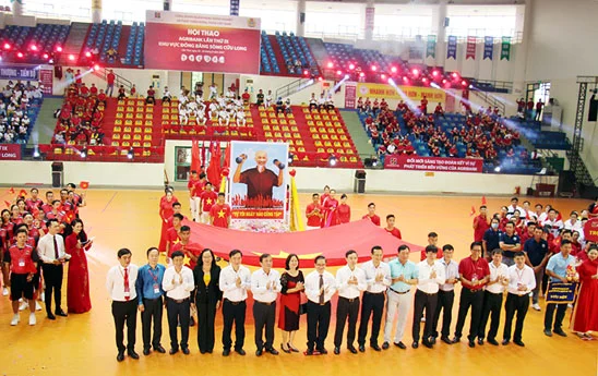 Agribank khai mạc Hội thao lần thứ 9 khu vực Đồng bằng Sông Cửu Long năm 2022