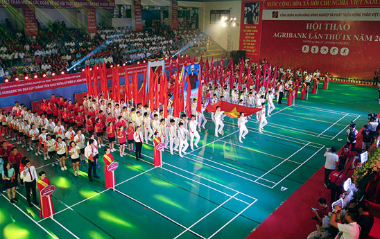 Agribank khai mạc Hội thao toàn hệ thống lần thứ IX năm 2022