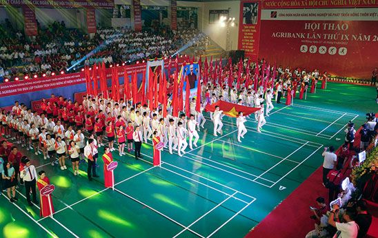 Agribank khai mạc Hội thao toàn hệ thống lần thứ IX năm 2022