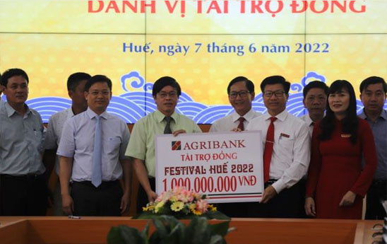 Agribank tiếp tục là Nhà tài trợ cho Festival Huế 2022