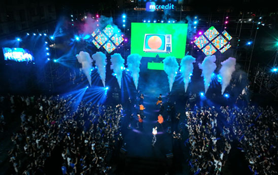 Chăm lo đời sống tinh thần cho công nhân, Mcredit tổ chức đại nhạc hội miễn phí