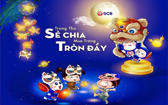 Cùng SCB đón "Trung thu sẻ chia - Mùa trăng tròn đầy"