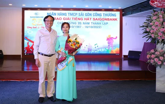 Cuộc thi “Tiếng hát SAIGONBANK” hướng tới kỷ niệm 35 năm thành lập