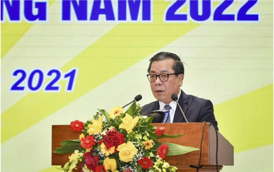 “Đoàn kết, sáng tạo, đổi mới, thi đua hoàn thành xuất sắc nhiệm vụ ngành Ngân hàng năm 2022”