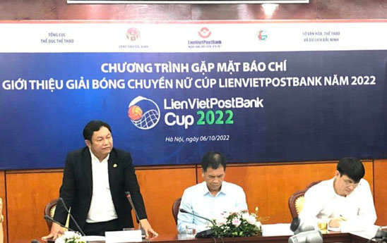 Giải Bóng chuyền Nữ Cup LienVietPostBank 2022 với giải thưởng tới 40.000 USD
