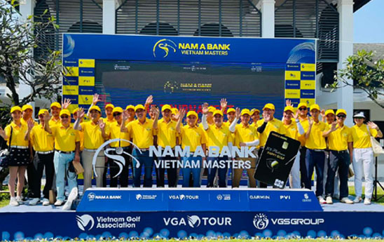 Giải golf chuyên nghiệp Nam A Bank Vietnam Masters 2022 chính thức khởi tranh