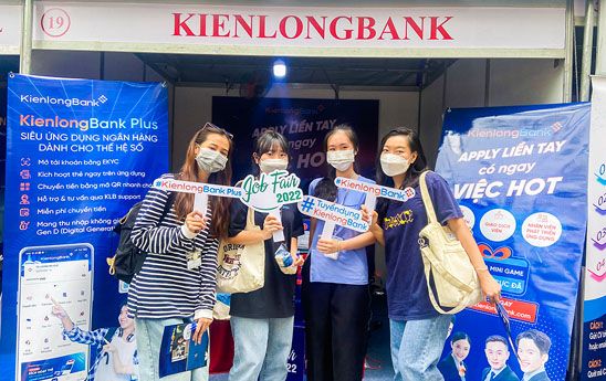 KienlongBank dành nhiều cơ hội việc làm và sản phẩm dịch vụ cho sinh viên
