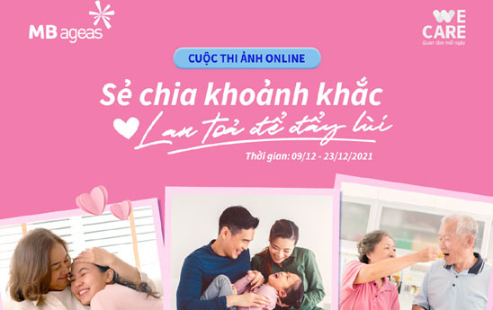 MB Ageas Life tổ chức thi ảnh “Sẻ chia khoảnh khắc - Lan toả để đẩy lùi”