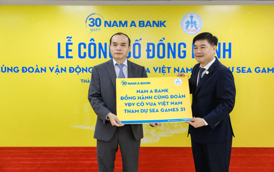 NamABank đồng hành cùng đội tuyển Cờ vua Việt Nam tham dự SEA Games 31
