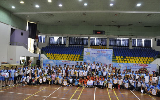 SaiGonBank tổ chức hội thao chào mừng 35 năm thành lập