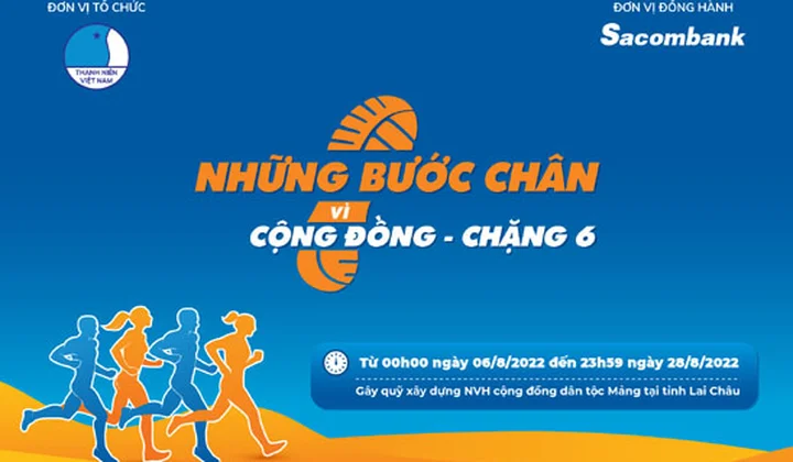 Sacombank ra mắt ứng dụng Sacombank Runners và khởi động chặng 6 giải chạy “Những bước chân vì cộng đồng”