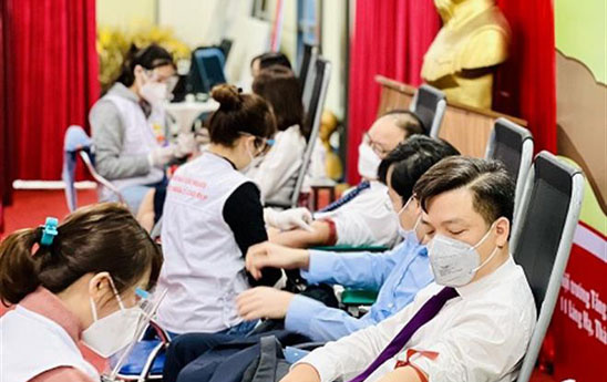 Sở Giao dịch Vietcombank tổ chức ngày hội hiến máu tình nguyện