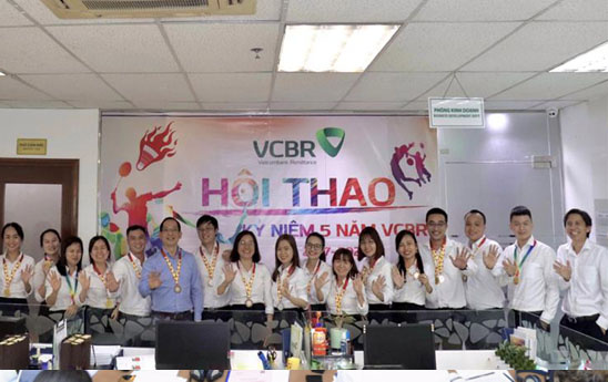 VCBR tổ chức hội thao hướng tới kỷ niệm 5 năm thành lập
