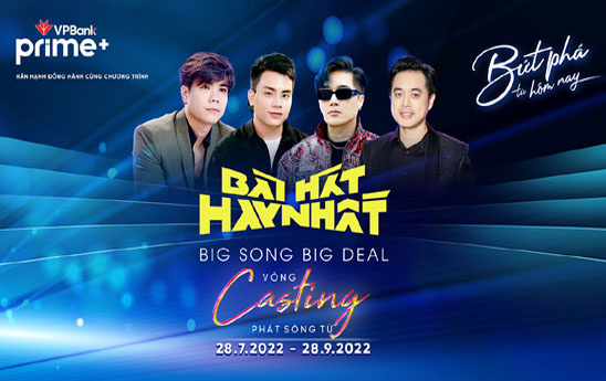 VPBank trở thành nhà tài trợ độc quyền chương trình “Sing My Song - Bài hát hay nhất”