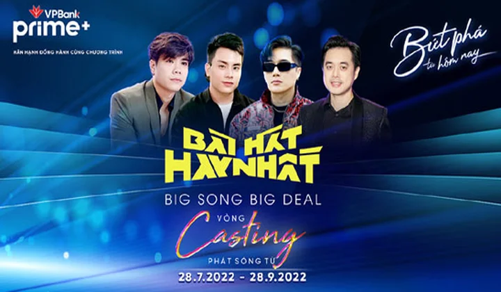VPBank trở thành nhà tài trợ độc quyền chương trình “Sing My Song - Bài hát hay nhất”