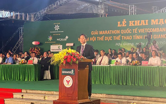 Vietcombank đồng hành cùng giải marathon quốc tế Vietcombank Mekong Delta Hậu Giang 2022