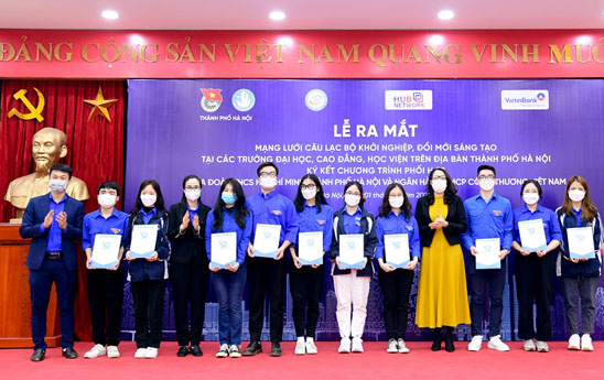 VietinBank đồng hành cùng thanh niên, sinh viên Hà Nội khởi nghiệp, đổi mới, sáng tạo