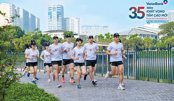 VietinBank tổ chức giải chạy trực tuyến “35 năm - Khát vọng tầm cao mới”