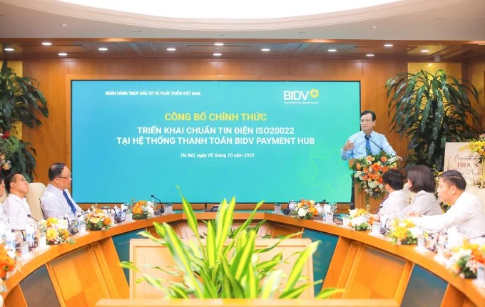 Lễ công bố triển khai chuẩn ISO20022