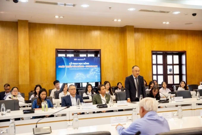 Ông Phạm Quang Dũng - Thành viên Hội đồng quản trị Eximbank phát biểu tại sự kiện. Ảnh: Eximbank
