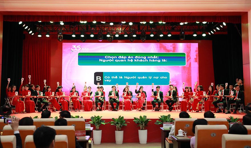 Trường Đào tạo cán bộ đã phối hợp với các đơn vị tổ chức hội thi cán bộ tín dụng giỏi Agribank toàn quốc năm 2023 