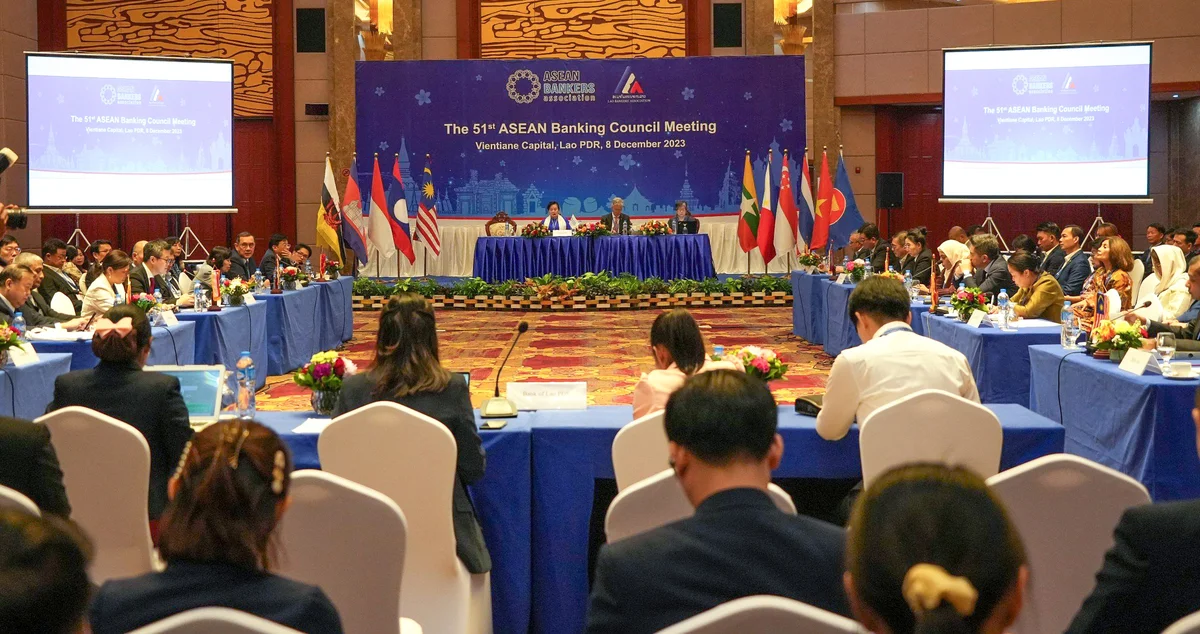 Toàn cảnh Hội nghị Hội đồng Hiệp hội Ngân hàng ASEAN lần thứ 51. Ảnh: Bảo Đăng
