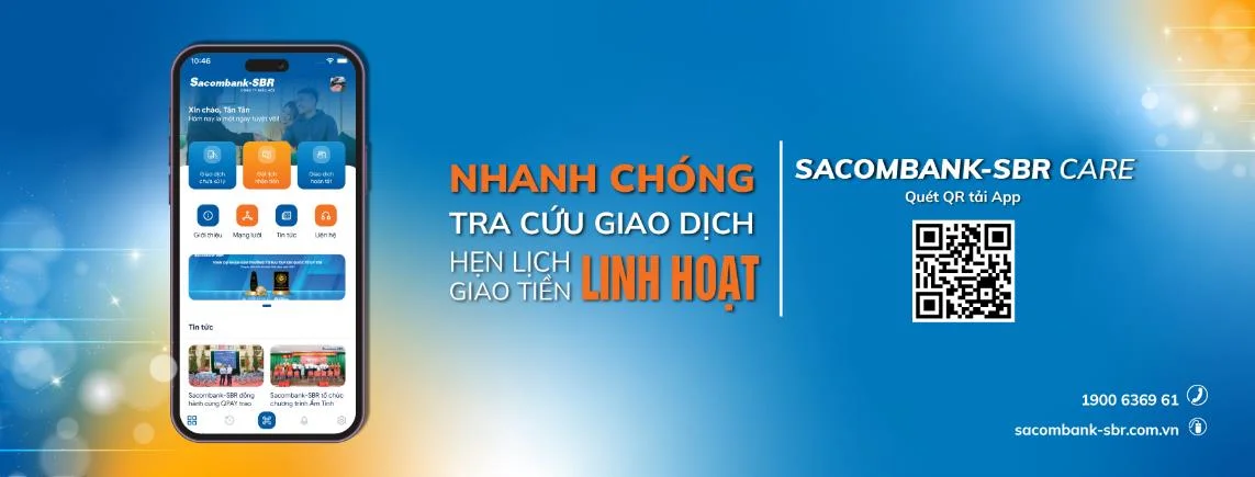 Sacombank-SBR ra mắt ứng dụng chăm sóc khách hàng thông minh