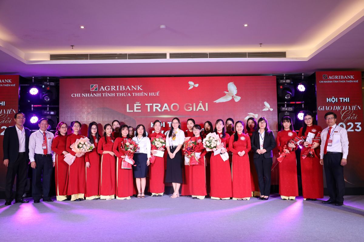 Các chi nhánh Agribank tổ chức hội thi giao dịch viên giỏi 2023