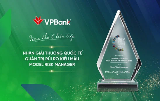 VPBank nhận giải thưởng “Model Risk Manager”
