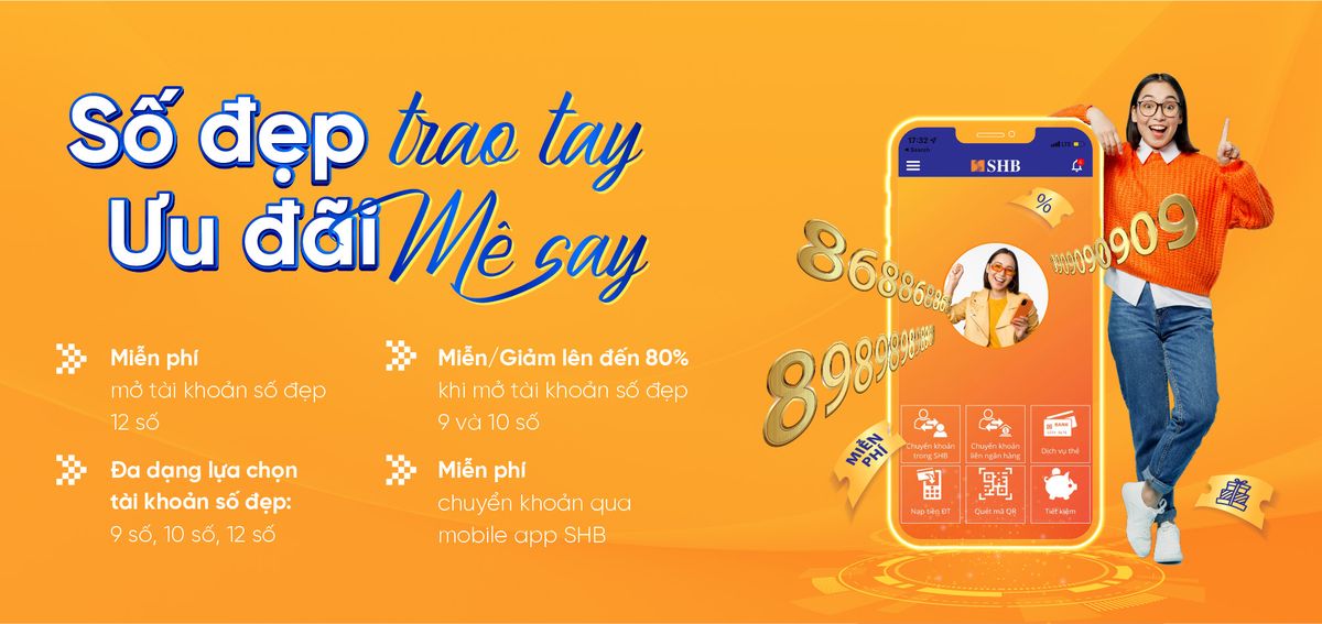 tài khoản ngân hàng số đẹp