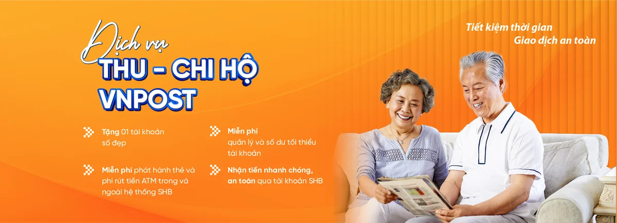 SHB triển khai dịch vụ thu chi hộ tiền mặt tại VNPOST