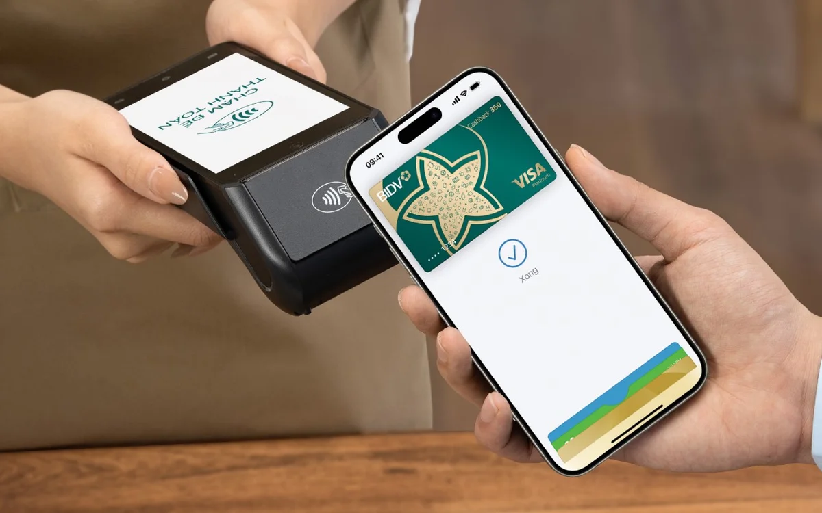 Tiện ích khi thanh toán Apple Pay với thẻ BIDV Visa